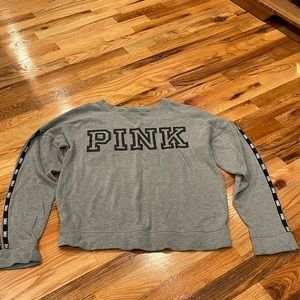 Gray Pink pullover sweater